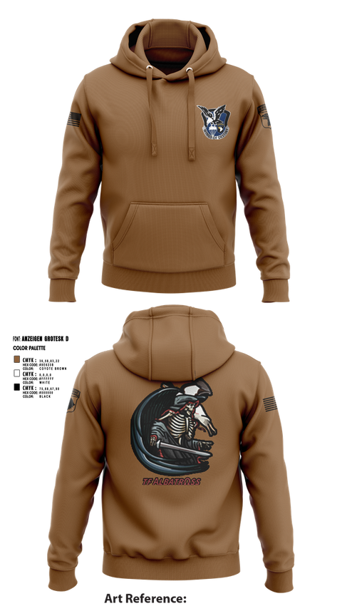 Hoodie, 2nd Flt Platoon, B/101 Avn Regt, 101st ABN DIV, , Teamtime, Team time, sublimation, custom sports apparel, team uniforms, spirit wear, spiritwear, sports uniforms, custom shirts, team store, custom team store, fundraiser sports, apparel fundraiser