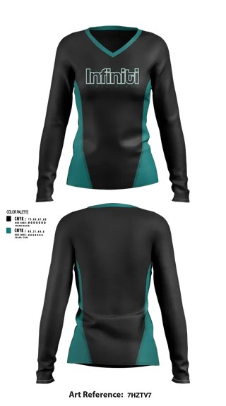Womens Long Sleeve Vneck Shirt, Poplar Bluff Cheer and Tumbling, Cheer, Teamtime, Team time, sublimation, custom sports apparel, team uniforms, spirit wear, spiritwear, sports uniforms, custom shirts, team store, custom team store, fundraiser sports, apparel fundraiser