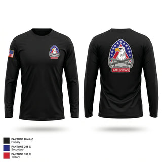 Long Sleeve Performance Shirt, 410th Contracting Support Brigade, Army, Teamtime, Team time, sublimation, custom sports apparel, team uniforms, spirit wear, spiritwear, sports uniforms, custom shirts, team store, custom team store, fundraiser sports, apparel fundraiser
