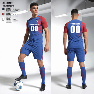 Mens Soccer Jersey, Ayso Region 83 - Five Cities, Men's Soccer, Teamtime, Team time, sublimation, custom sports apparel, team uniforms, spirit wear, spiritwear, sports uniforms, custom shirts, team store, custom team store, fundraiser sports, apparel fundraiser