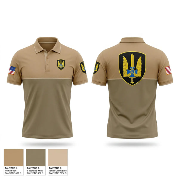 Short Sleeve Performance Polo, ЦЕНТР СПЕЦІАЛЬНИХ ОПЕРАЦІЙ «А» СЛУЖБИ БЕЗПЕКИ УКРАЇНИ, Army, Teamtime, Team time, sublimation, custom sports apparel, team uniforms, spirit wear, spiritwear, sports uniforms, custom shirts, team store, custom team store, fundraiser sports, apparel fundraiser