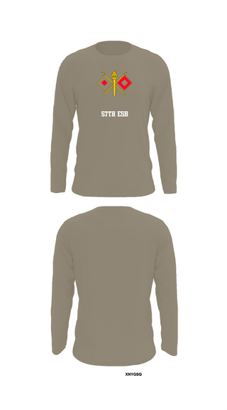 Long Sleeve Performance Shirt, 57th ESB, , Teamtime, Team time, sublimation, custom sports apparel, team uniforms, spirit wear, spiritwear, sports uniforms, custom shirts, team store, custom team store, fundraiser sports, apparel fundraiser