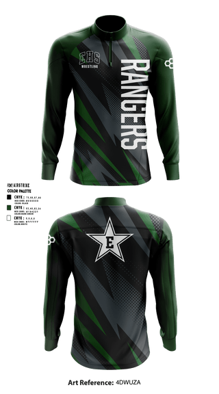 Quarter Zip Jacket, Estacada High School Wrestling, Wrestling, Teamtime, Team time, sublimation, custom sports apparel, team uniforms, spirit wear, spiritwear, sports uniforms, custom shirts, team store, custom team store, fundraiser sports, apparel fundraiser