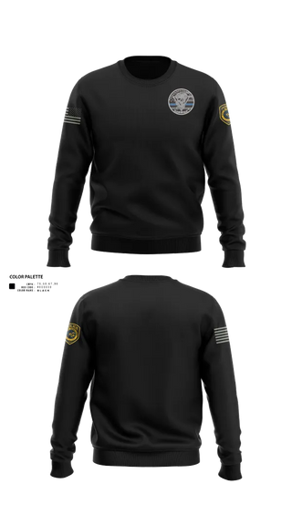 Crew Neck Sweatshirt, Robstown Police Department, Police, Teamtime, Team time, sublimation, custom sports apparel, team uniforms, spirit wear, spiritwear, sports uniforms, custom shirts, team store, custom team store, fundraiser sports, apparel fundraiser