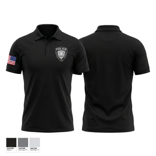 Short Sleeve Performance Polo, Readington Police Department, Police, Teamtime, Team time, sublimation, custom sports apparel, team uniforms, spirit wear, spiritwear, sports uniforms, custom shirts, team store, custom team store, fundraiser sports, apparel fundraiser
