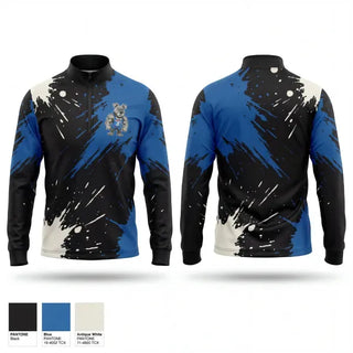 Quarter Zip Jacket, The Dog Pound, Wrestling, Teamtime, Team time, sublimation, custom sports apparel, team uniforms, spirit wear, spiritwear, sports uniforms, custom shirts, team store, custom team store, fundraiser sports, apparel fundraiser