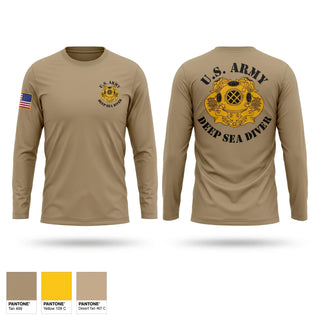 Long Sleeve Performance Shirt, 7th Engineer Dive Detachment, Army, Teamtime, Team time, sublimation, custom sports apparel, team uniforms, spirit wear, spiritwear, sports uniforms, custom shirts, team store, custom team store, fundraiser sports, apparel fundraiser
