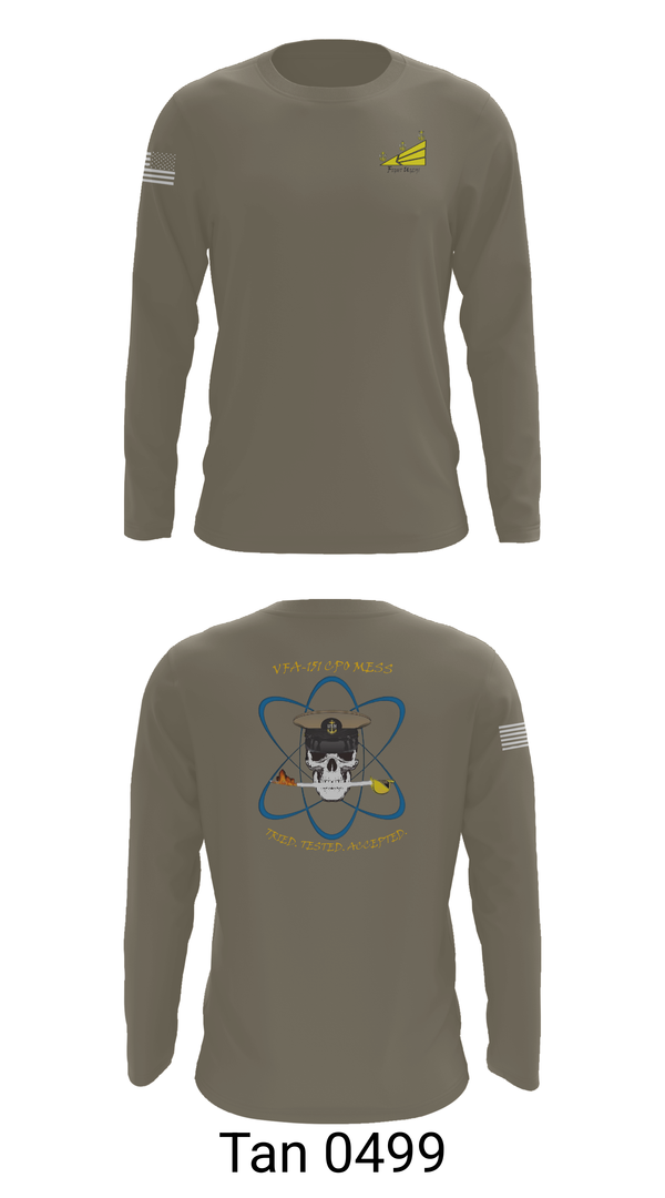 Long Sleeve Performance Shirt, VFA-151, , Teamtime, Team time, sublimation, custom sports apparel, team uniforms, spirit wear, spiritwear, sports uniforms, custom shirts, team store, custom team store, fundraiser sports, apparel fundraiser