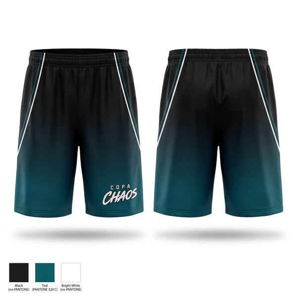 Athletic Shorts With Pockets, Copa Chaos, Baseball, Teamtime, Team time, sublimation, custom sports apparel, team uniforms, spirit wear, spiritwear, sports uniforms, custom shirts, team store, custom team store, fundraiser sports, apparel fundraiser