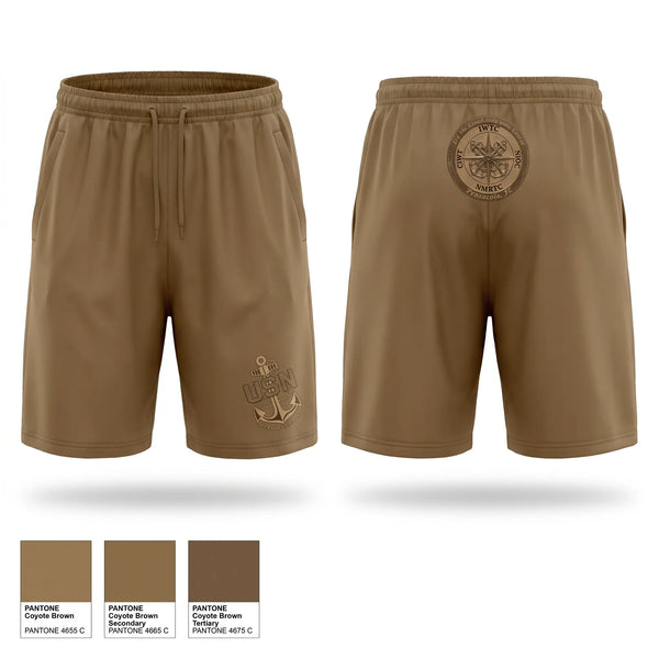 Athletic Shorts With Pockets, Corry Station Chiefs, Navy, Teamtime, Team time, sublimation, custom sports apparel, team uniforms, spirit wear, spiritwear, sports uniforms, custom shirts, team store, custom team store, fundraiser sports, apparel fundraiser