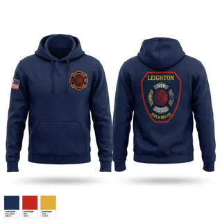 Hoodie, Leighton Fire and Rescue, Fire Department, Teamtime, Team time, sublimation, custom sports apparel, team uniforms, spirit wear, spiritwear, sports uniforms, custom shirts, team store, custom team store, fundraiser sports, apparel fundraiser