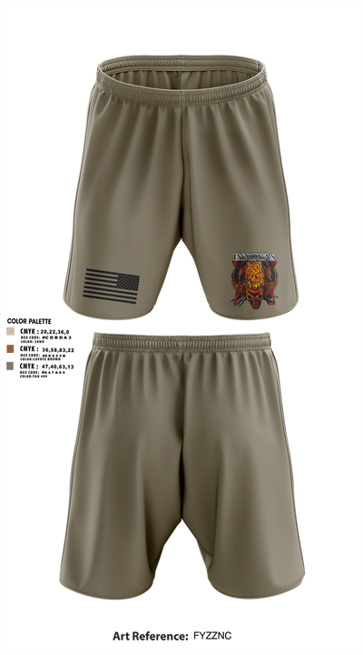 Aviation ordnance 24365725 Athletic Shorts With Pockets - 3