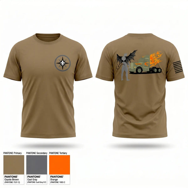 Old School Cotton Feel Shirt, Diesel demons, Army, Teamtime, Team time, sublimation, custom sports apparel, team uniforms, spirit wear, spiritwear, sports uniforms, custom shirts, team store, custom team store, fundraiser sports, apparel fundraiser