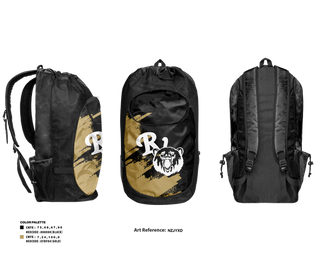Gear Bag, River View Black Bears, Swimming, Teamtime, Team time, sublimation, custom sports apparel, team uniforms, spirit wear, spiritwear, sports uniforms, custom shirts, team store, custom team store, fundraiser sports, apparel fundraiser