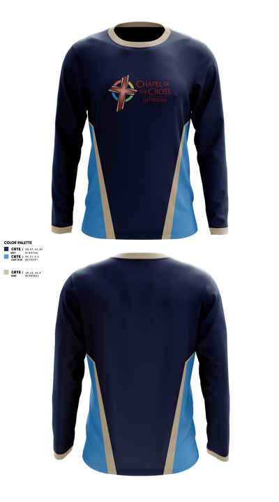 Chapel of the Cross 45233677 Long Sleeve Performance Shirt 1