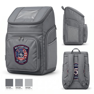 Gear Bag, Big Stone Gap, Fire Department, Teamtime, Team time, sublimation, custom sports apparel, team uniforms, spirit wear, spiritwear, sports uniforms, custom shirts, team store, custom team store, fundraiser sports, apparel fundraiser