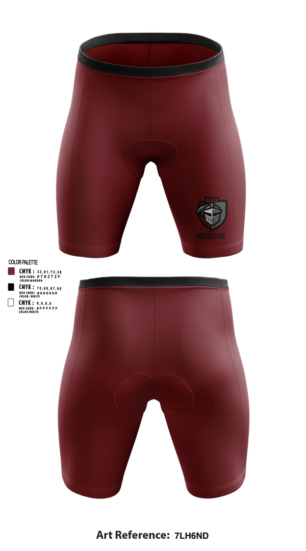 Mens Compression Shorts, Lansingburgh Knights, Wrestling, Teamtime, Team time, sublimation, custom sports apparel, team uniforms, spirit wear, spiritwear, sports uniforms, custom shirts, team store, custom team store, fundraiser sports, apparel fundraiser
