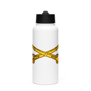 Eagle horse 33138280 Stainless Steel Water Bottle with a Straw Lid
