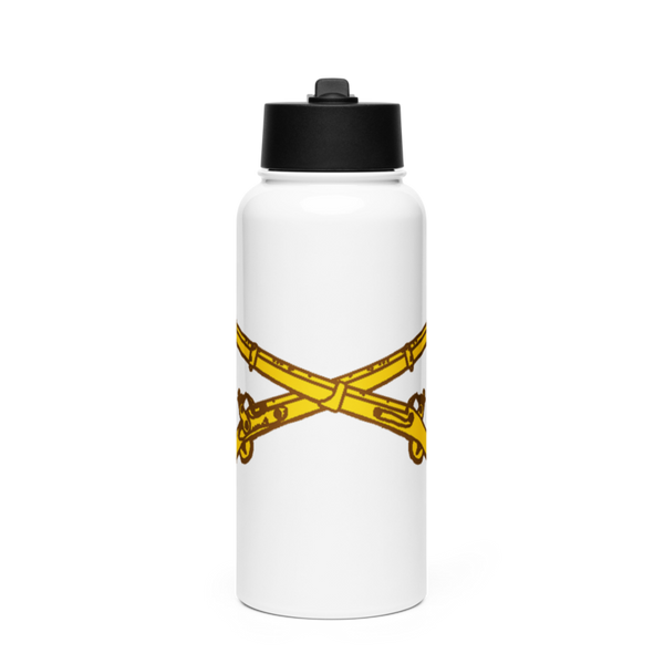 Eagle horse 33138280 Stainless Steel Water Bottle with a Straw Lid