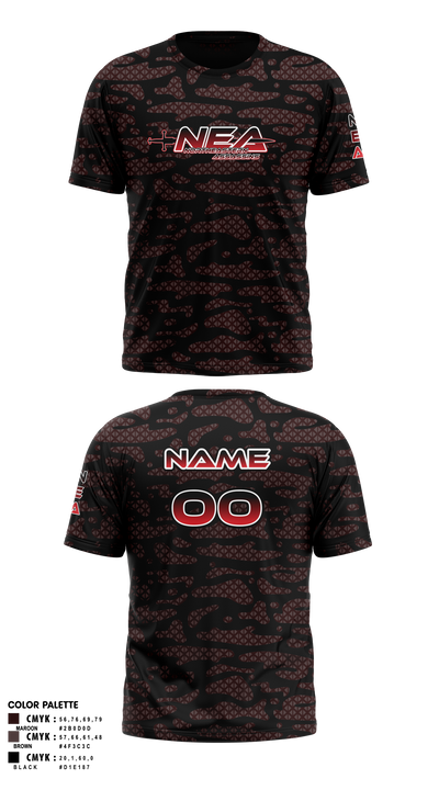 Northeastern Assassins Short Sleeve Performance Shirt - 3