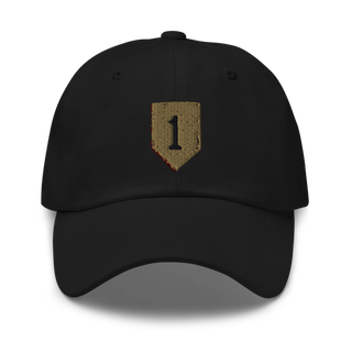 1st infantry division 88621490 Classic Dad Hat | Yupoong 6245CM