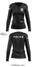 Police 29239958 Women's Long Sleeve V-neck Shirt - 3