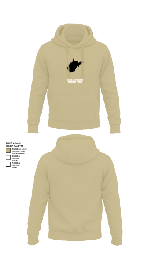 Hoodie, Region 3 Homeland Response Force, , Teamtime, Team time, sublimation, custom sports apparel, team uniforms, spirit wear, spiritwear, sports uniforms, custom shirts, team store, custom team store, fundraiser sports, apparel fundraiser