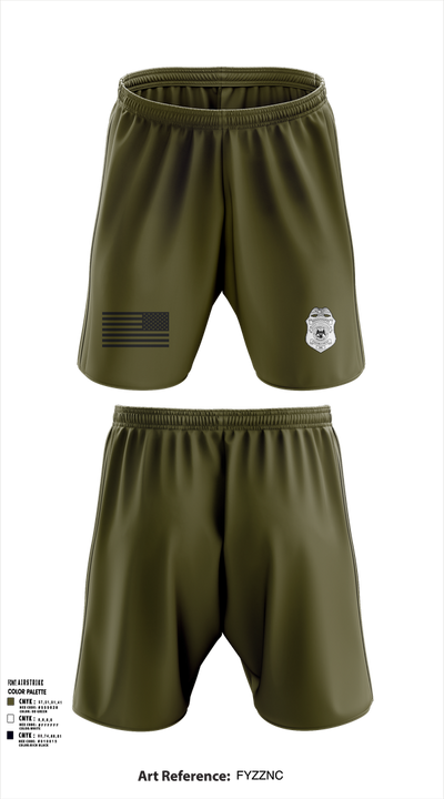 MDWFP K9 21939837 Athletic Shorts With Pockets - 104