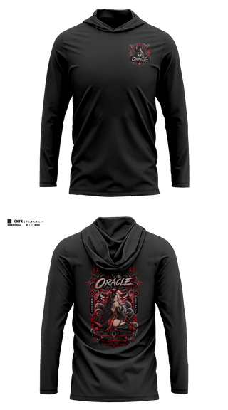 Long Sleeve hooded sunshirt, C.s.nine tails, E-Sports, Teamtime, Team time, sublimation, custom sports apparel, team uniforms, spirit wear, spiritwear, sports uniforms, custom shirts, team store, custom team store, fundraiser sports, apparel fundraiser