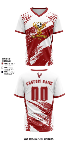 Mens Soccer Jersey, Golden Deers FC, Men's Soccer, Teamtime, Team time, sublimation, custom sports apparel, team uniforms, spirit wear, spiritwear, sports uniforms, custom shirts, team store, custom team store, fundraiser sports, apparel fundraiser