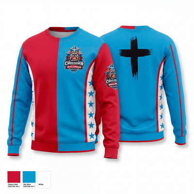 Crossover Hoops Bulldogs 90046345 Crew Neck Sweatshirt - 1