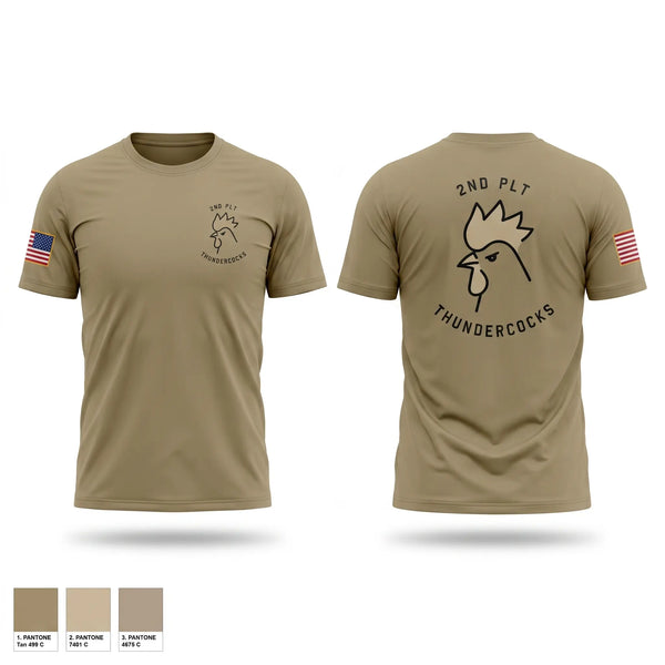 Short Sleeve Performance Shirt, Thundercocks, Army, Teamtime, Team time, sublimation, custom sports apparel, team uniforms, spirit wear, spiritwear, sports uniforms, custom shirts, team store, custom team store, fundraiser sports, apparel fundraiser