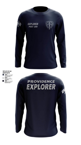 Long Sleeve Performance Shirt, Explorers, Police, Teamtime, Team time, sublimation, custom sports apparel, team uniforms, spirit wear, spiritwear, sports uniforms, custom shirts, team store, custom team store, fundraiser sports, apparel fundraiser
