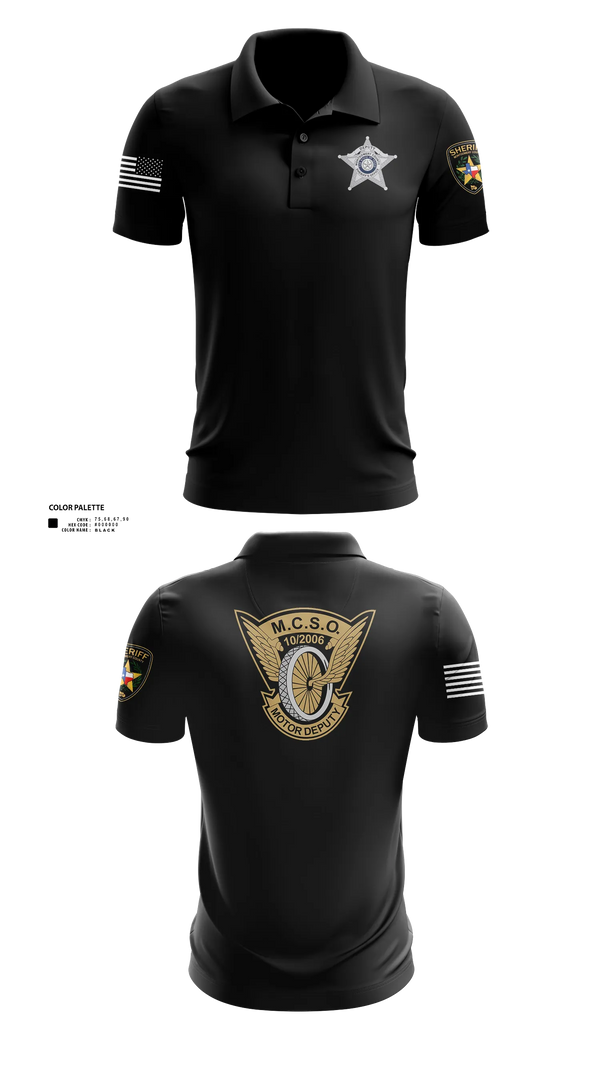 Short Sleeve Performance Polo, Motors, Police, Teamtime, Team time, sublimation, custom sports apparel, team uniforms, spirit wear, spiritwear, sports uniforms, custom shirts, team store, custom team store, fundraiser sports, apparel fundraiser