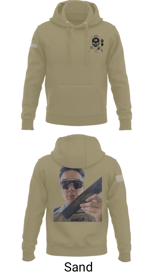 Hoodie, 374TH CECI, Army, Teamtime, Team time, sublimation, custom sports apparel, team uniforms, spirit wear, spiritwear, sports uniforms, custom shirts, team store, custom team store, fundraiser sports, apparel fundraiser