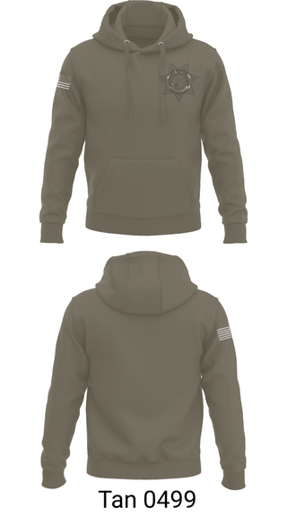 Hoodie, Illinois Department Of Corrections, Police, Teamtime, Team time, sublimation, custom sports apparel, team uniforms, spirit wear, spiritwear, sports uniforms, custom shirts, team store, custom team store, fundraiser sports, apparel fundraiser