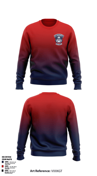 Crew Neck Sweatshirt, American Bulldogs, Softball, Teamtime, Team time, sublimation, custom sports apparel, team uniforms, spirit wear, spiritwear, sports uniforms, custom shirts, team store, custom team store, fundraiser sports, apparel fundraiser