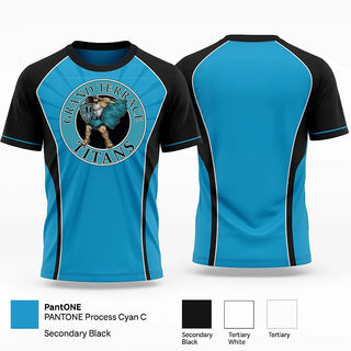 Short Sleeve Performance Shirt, Titans, Women's Basketball, Teamtime, Team time, sublimation, custom sports apparel, team uniforms, spirit wear, spiritwear, sports uniforms, custom shirts, team store, custom team store, fundraiser sports, apparel fundraiser
