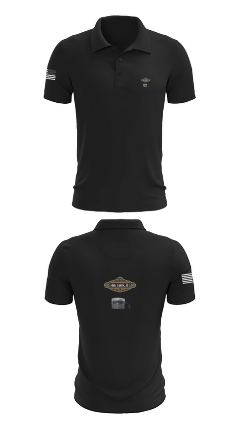 Short Sleeve Performance Polo, Fire Station 1, Fire Department, Teamtime, Team time, sublimation, custom sports apparel, team uniforms, spirit wear, spiritwear, sports uniforms, custom shirts, team store, custom team store, fundraiser sports, apparel fundraiser