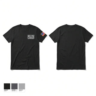 Old School Cotton Feel Shirt, Mayflower Police Department, Police, Teamtime, Team time, sublimation, custom sports apparel, team uniforms, spirit wear, spiritwear, sports uniforms, custom shirts, team store, custom team store, fundraiser sports, apparel fundraiser