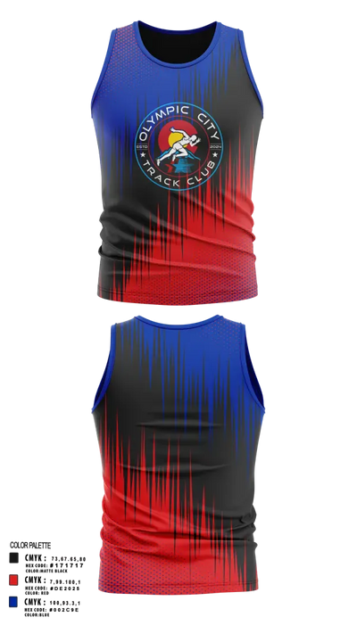 Olympic City Track Club 78162877 Tank Top - 4