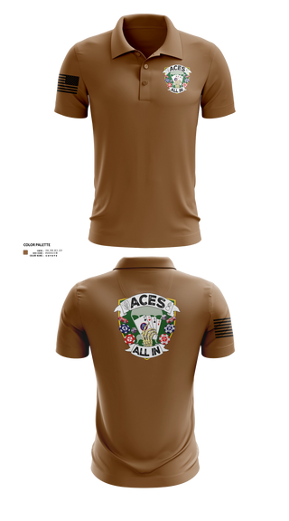 Short Sleeve Performance Polo, 82ND DSTB, Army, Teamtime, Team time, sublimation, custom sports apparel, team uniforms, spirit wear, spiritwear, sports uniforms, custom shirts, team store, custom team store, fundraiser sports, apparel fundraiser