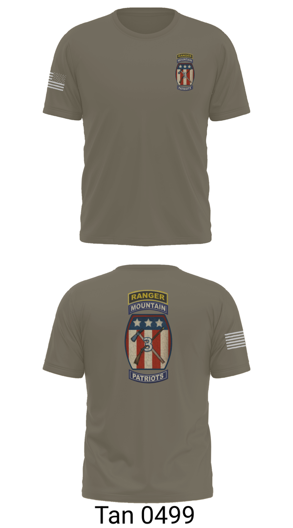 Short Sleeve Performance Shirt, 2-47 infantry 3rd BRG 10th MTN, Army, Teamtime, Team time, sublimation, custom sports apparel, team uniforms, spirit wear, spiritwear, sports uniforms, custom shirts, team store, custom team store, fundraiser sports, apparel fundraiser