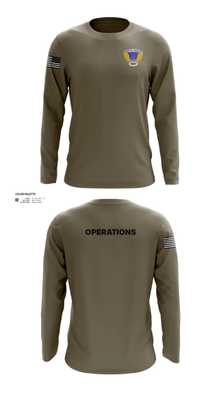 Long Sleeve Performance Shirt, 2/11 IBCT (ABN), , Teamtime, Team time, sublimation, custom sports apparel, team uniforms, spirit wear, spiritwear, sports uniforms, custom shirts, team store, custom team store, fundraiser sports, apparel fundraiser