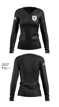 Norristown Eagle Battalion 73080434 Women's Long Sleeve V-neck Shirt - 2