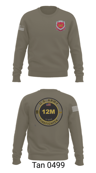 Crew Neck Sweatshirt, 1153rd Firefighter Unit, , Teamtime, Team time, sublimation, custom sports apparel, team uniforms, spirit wear, spiritwear, sports uniforms, custom shirts, team store, custom team store, fundraiser sports, apparel fundraiser