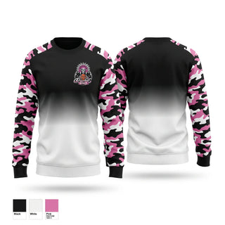 Crew Neck Sweatshirt, Rosedale Tribe, Women's Basketball, Teamtime, Team time, sublimation, custom sports apparel, team uniforms, spirit wear, spiritwear, sports uniforms, custom shirts, team store, custom team store, fundraiser sports, apparel fundraiser