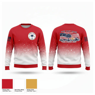 Crew Neck Sweatshirt, VFW post 10420, , Teamtime, Team time, sublimation, custom sports apparel, team uniforms, spirit wear, spiritwear, sports uniforms, custom shirts, team store, custom team store, fundraiser sports, apparel fundraiser