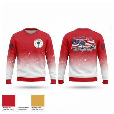 VFW post 10420 Crew Neck Sweatshirt - 1