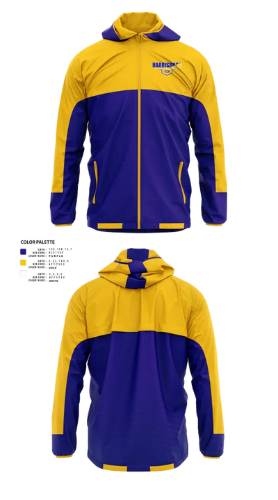 Harrisburg High School Baseball 14865526 Windbreaker - 21